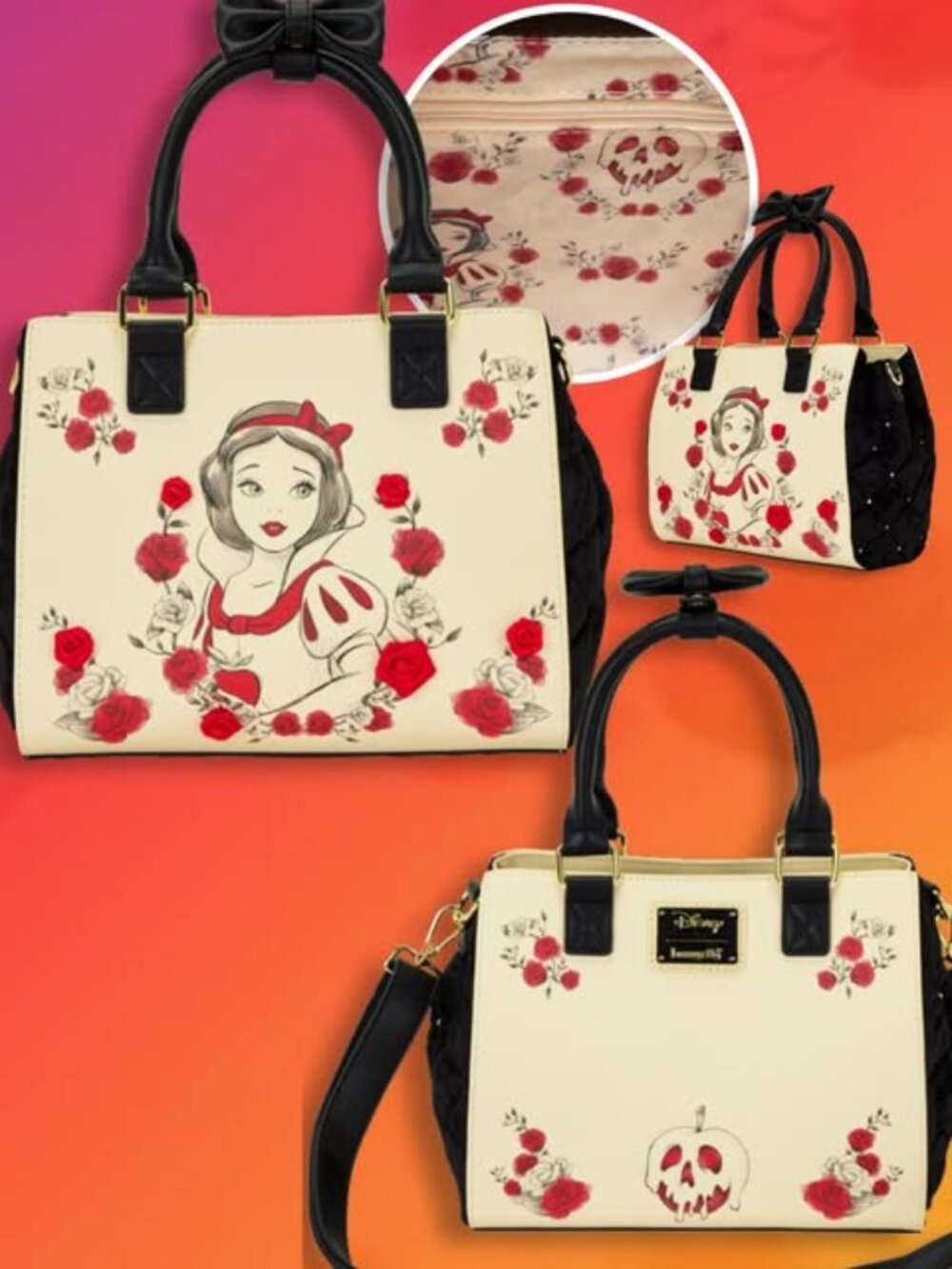 Snow White Roses Purse - Picture 10 of 10